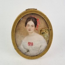 Antique 19thc portrait for sale  ROYSTON