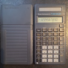 Texas instruments solar for sale  AYLESBURY
