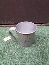 Vintage aluminium pint for sale  BOGNOR REGIS