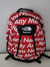 FW15 Supreme X The North Face By Any Means Base Camp Crimp Mochila Roja BAMN comprar usado  Enviando para Brazil