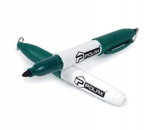 Marker mini budowlany permanentny zielony 1szt Polax na sprzedaż  PL