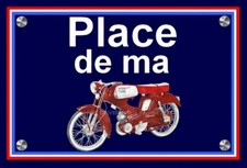 Plaque place motobecane d'occasion  Paris I
