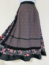 Black floral vintage for sale  PLYMOUTH
