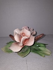 Capodimonte porcelain rose for sale  Carroll