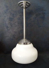 Lampe suspension opaline d'occasion  Parthenay