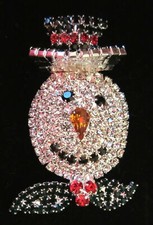 Snowman pin brooch for sale  Saukville