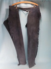 Suede chaps navy for sale  Eastpointe
