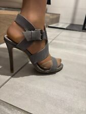 Sandale cuir talon d'occasion  Saint-Amand-les-Eaux