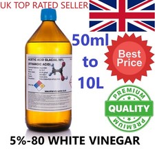 Acetic acid food for sale  UK