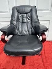 Leather recliner chair for sale  OXFORD