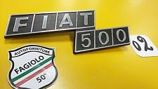 Scritta fiat 500 usato  Aprilia