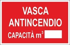 Cartello segnaletico vasca usato  Acate