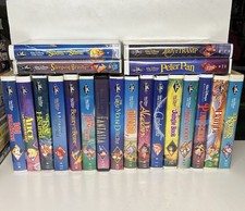 Disney Black Diamond Classics VHS Tape Lot Original 20! Complete Set Nearly New! comprar usado Disney Black Diamond Classics VHS Tape Lot Original 20! Complete Set Nearly New! comprar usado  Enviando para Brazil