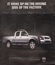 Usado, 2002 anúncio impresso Nissan New Frontier retrô caminhão cama longa foto prata 22/10/24 comprar usado  Enviando para Brazil