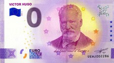 37 DESCARTES Victor Hugo, 2020, Anniversaire, Billet Euro Souvenir comprar usado  Enviando para Brazil