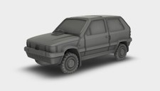Fiat panda 4x4 usato  Spedire a Italy