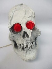 Lâmpada caveira decoração de Halloween com luz lanterna tampo de mesa comprar usado  Enviando para Brazil