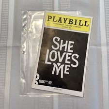 Używany, Playbill z 2016 Odrodzenie SHE LOVES ME z Jane Krakowski na sprzedaż  Wysyłka do Poland