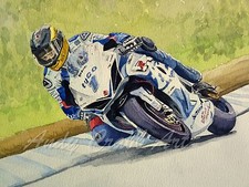 Guy martin watercolour for sale  CANNOCK