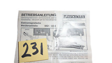 Fleischmann 6421 6422 gebraucht kaufen  Frankfurt am Main