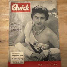 Zeitschrift quick 1955 gebraucht kaufen  Traitsching