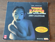 Calendário oficial Tomb Raider the last revelation 2000 Lara Croft descoberto comprar usado  Enviando para Brazil