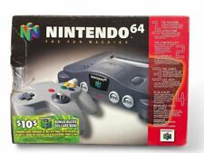 Sistema de console doméstico Nintendo 64 completo na caixa com joystic original muito apertado, usado comprar usado  Enviando para Brazil