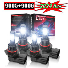 Faróis dianteiros de LED 6K lâmpadas Hi/Lo para 2006-2011 Honda Civic 2Dr Coupe, usado comprar usado  Enviando para Brazil