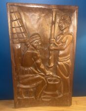 Vintage wooden carving for sale  ROCHDALE
