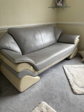Leather seater sofa for sale  HATFIELD