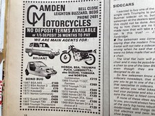 Bond bug adverts for sale  BRIGHTON