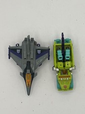Transformers Robots in Disguise 2001 2 Pk Tow-Line y Sky Fire armas faltantes segunda mano  Embacar hacia Mexico