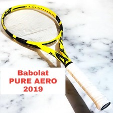 Raquete de tênis Babolat Pure Aero 2019 3 punhos usada com desgaste comprar usado  Enviando para Brazil
