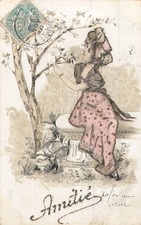 Illustrated sequins women d'occasion  Expédié en Belgium
