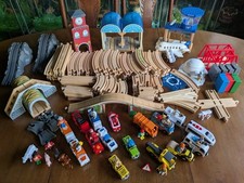 Wooden track bundle for sale  DONCASTER