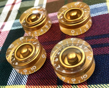 Quatro Botões de Velocidade de Guitarra Gibson Vintage Reedição Les Paul Dourados ~ 24/fina spline, SG comprar usado  Enviando para Brazil