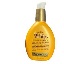 (1) Organix Citrus Mango Scrunching Curling Refining Spray 6 fl oz Novo comprar usado  Enviando para Brazil