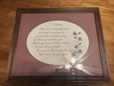 Framed pink friends for sale  Glennville