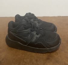 Tênis Nike Flex Runner infantil tamanho 7C preto slip on AT5606-001 comprar usado  Enviando para Brazil