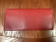Smythson red leather for sale  ORPINGTON