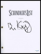 Usado, Ben Kingsley "Lista de Schindler" AUTÓGRAFO Assinado Roteiro Completo ACOA comprar usado  Enviando para Brazil