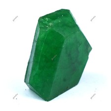 Pedra preciosa verde esmeralda natural perfeita 208,10 quilates sem cortes solta bruta certificada comprar usado  Enviando para Brazil