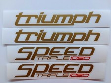 Adesivi triumph speed usato  Caltagirone