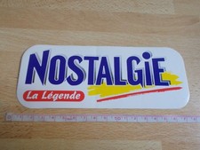 Autocollant radio nostalgie d'occasion  Toulon-