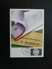 cartão postal cheque financeiro bancário máximo França 1968 (2) comprar usado  Enviando para Brazil