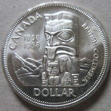 Moneda de dólar de plata Canadá 1958. BONITA CALIDAD $1 (RP) segunda mano  Embacar hacia Argentina