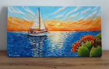 Quadro dipinto mano usato  Palermo