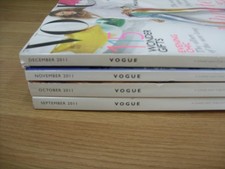 Vogue magazines supplement for sale  WETHERBY