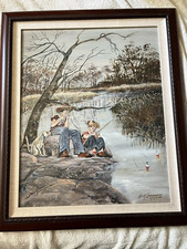 Boy dog fishing for sale  Alamo
