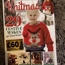 Knitmas magazine festive for sale  FORFAR